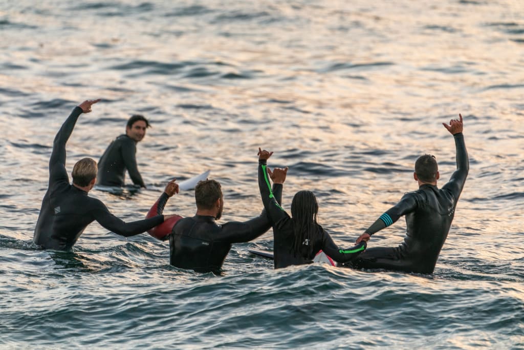find your tribe surfers